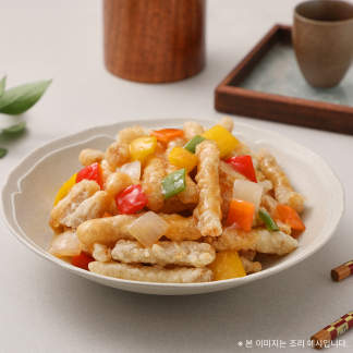 우리밀 우리찹쌀 등심탕수육 냉동 1kg