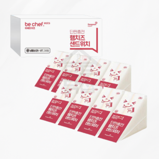 비셰프 단짠충전 햄치즈 샌드위치 (80g*8개)