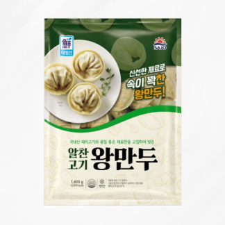 알찬 고기 왕만두 1.4kg