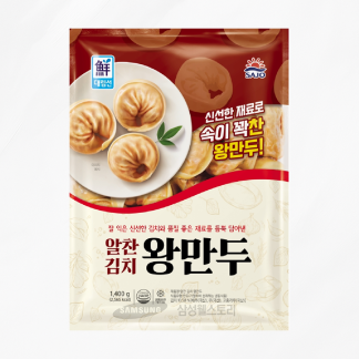 알찬 김치 왕만두 1.4kg