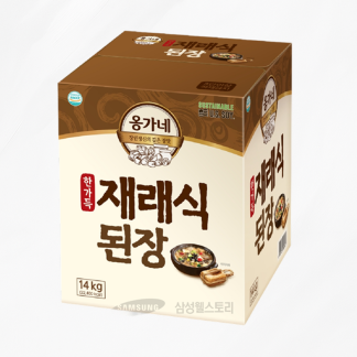 옹가네 한가득 재래식 된장 14kg